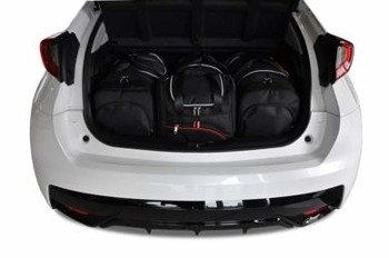 KJUST Kit de Bolsas 4 pcs Compatibles con HONDA CIVIC HATCHBACK IX 2012-2017